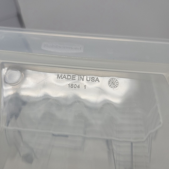 Vtg Rubbermaid Coated Wire White Dish Drying Rack Drainer 1H92 Clear Mat 1S04 - Picture 6 of 16